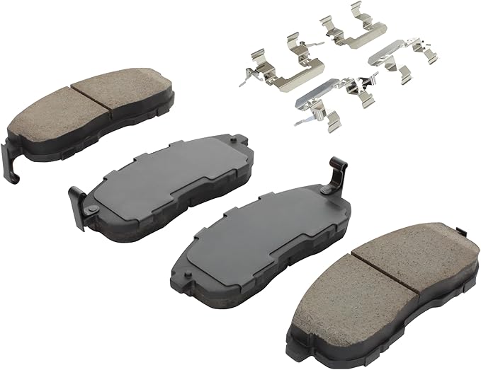 Premium Ceramic Front Brake Pads Compatible