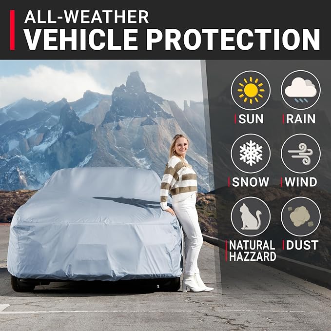 iCarCover Premium Car Cover for 1978-1988 Chevy Monte Carlo Heavy Duty