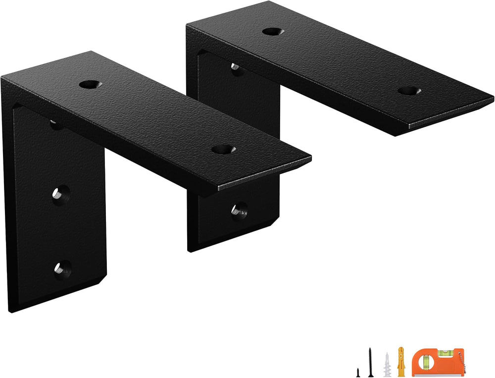 NEODROP 2-Pack 8 Inch Countertop Support Brackets, Heavy Duty L Brackets for ...
