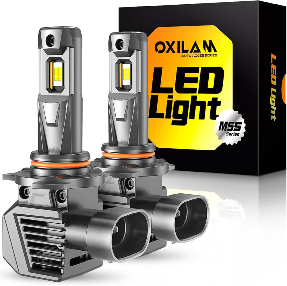 OXILAM 9012 Bulb, 30000 Lumens 800% Brighter, 6500K White Hir2 Fog Halogen (P...