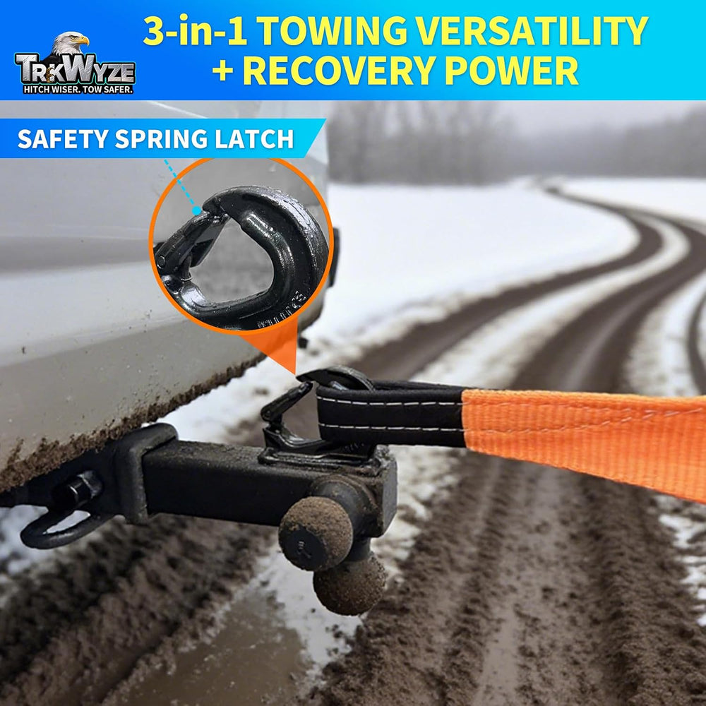 Tri-Ball Hitch 2 inch Receiver, Black E-Coat, Rust & Wear Resistant