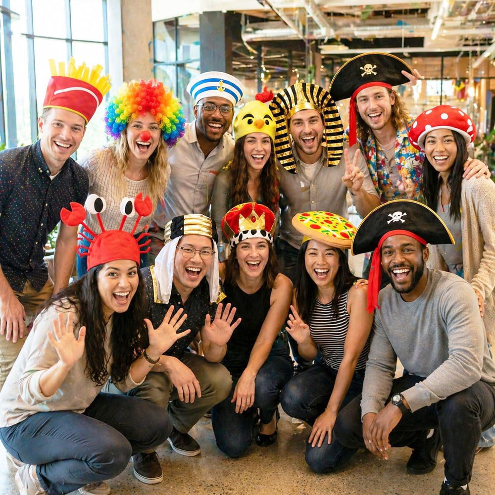 Funny Party Hats Bulk,Costume Crazy Hats for Adults, Photo Booth Props, Birth...