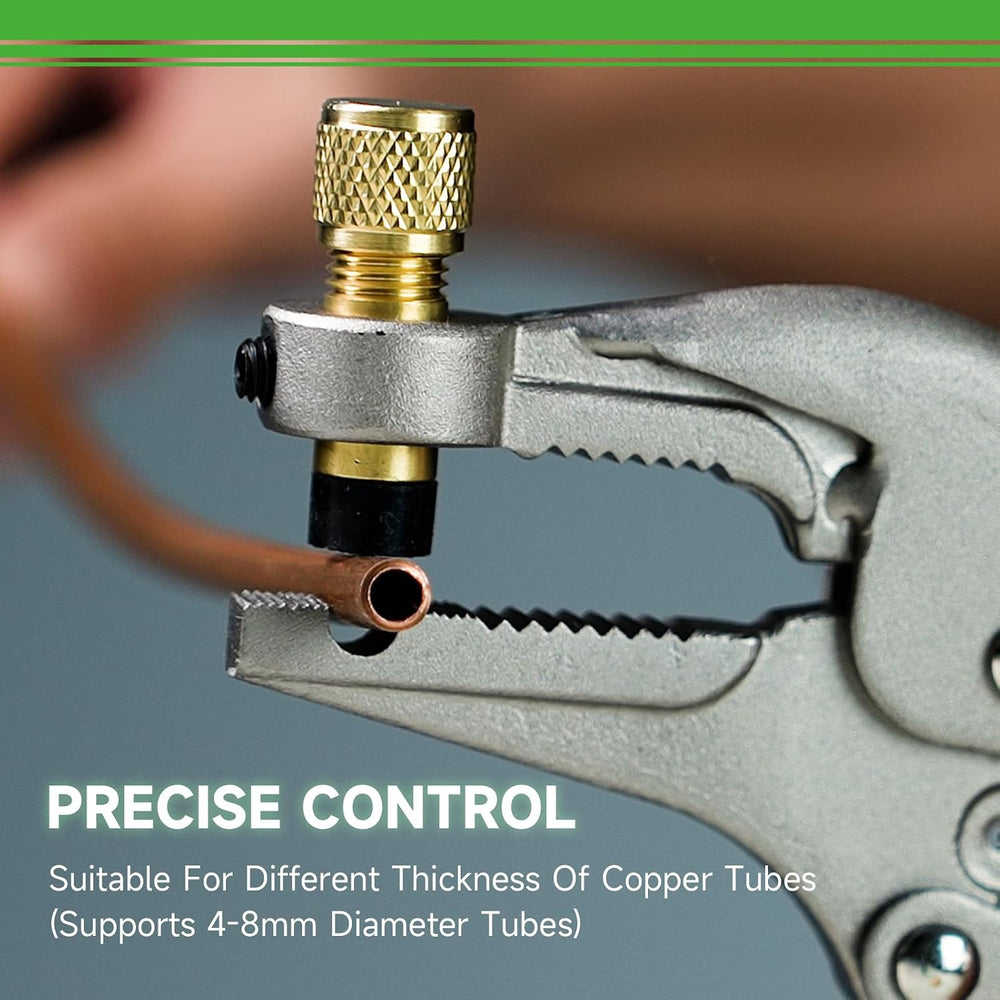WIPCOOL Refrigerant Recovery Plier, Refrigeration Tube Piercing Puncture Hand...