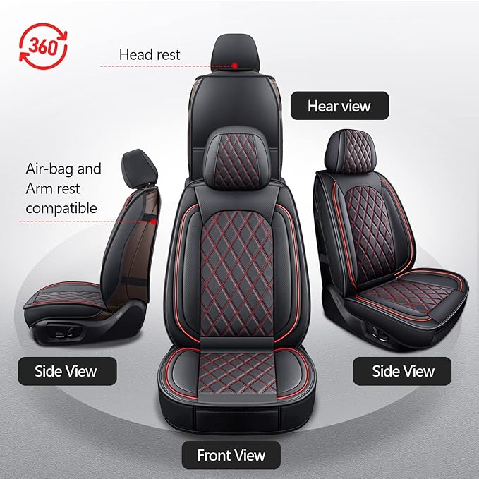 MIROZO Dodge Ram Seat Covers Full Set