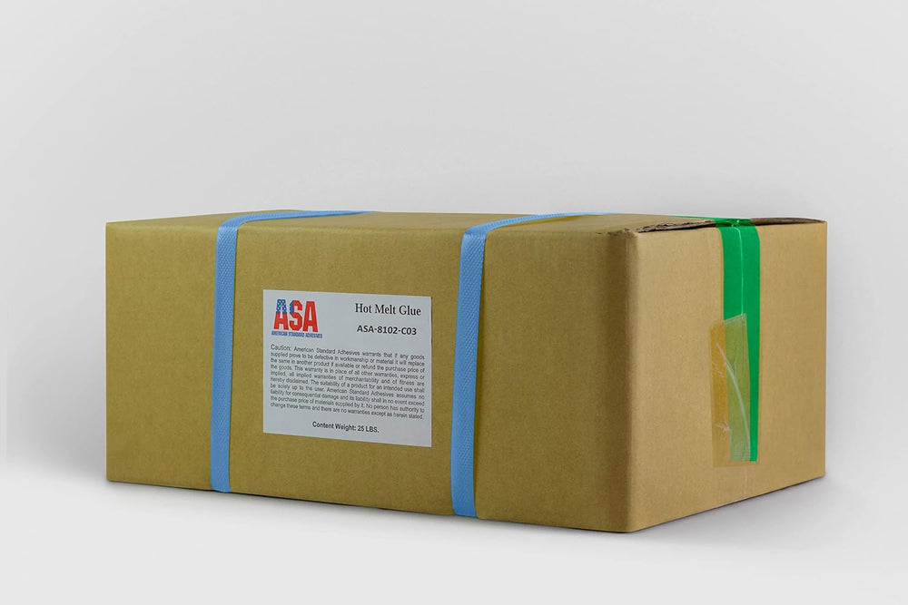 ASA Clear Hot Glue Sticks 1" x 3" PG-Size, for 3M Polygun PG II