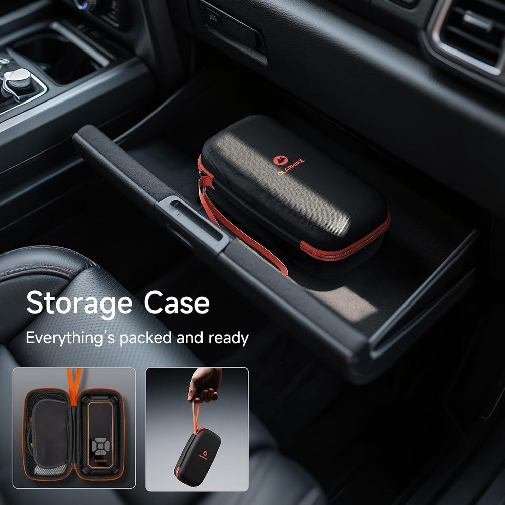 OlarHike Tire Inflator Portable Air Compressor, with Premium Storage Case