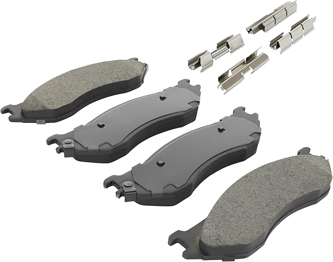 Premium Ceramic Front Brake Pads Compatible