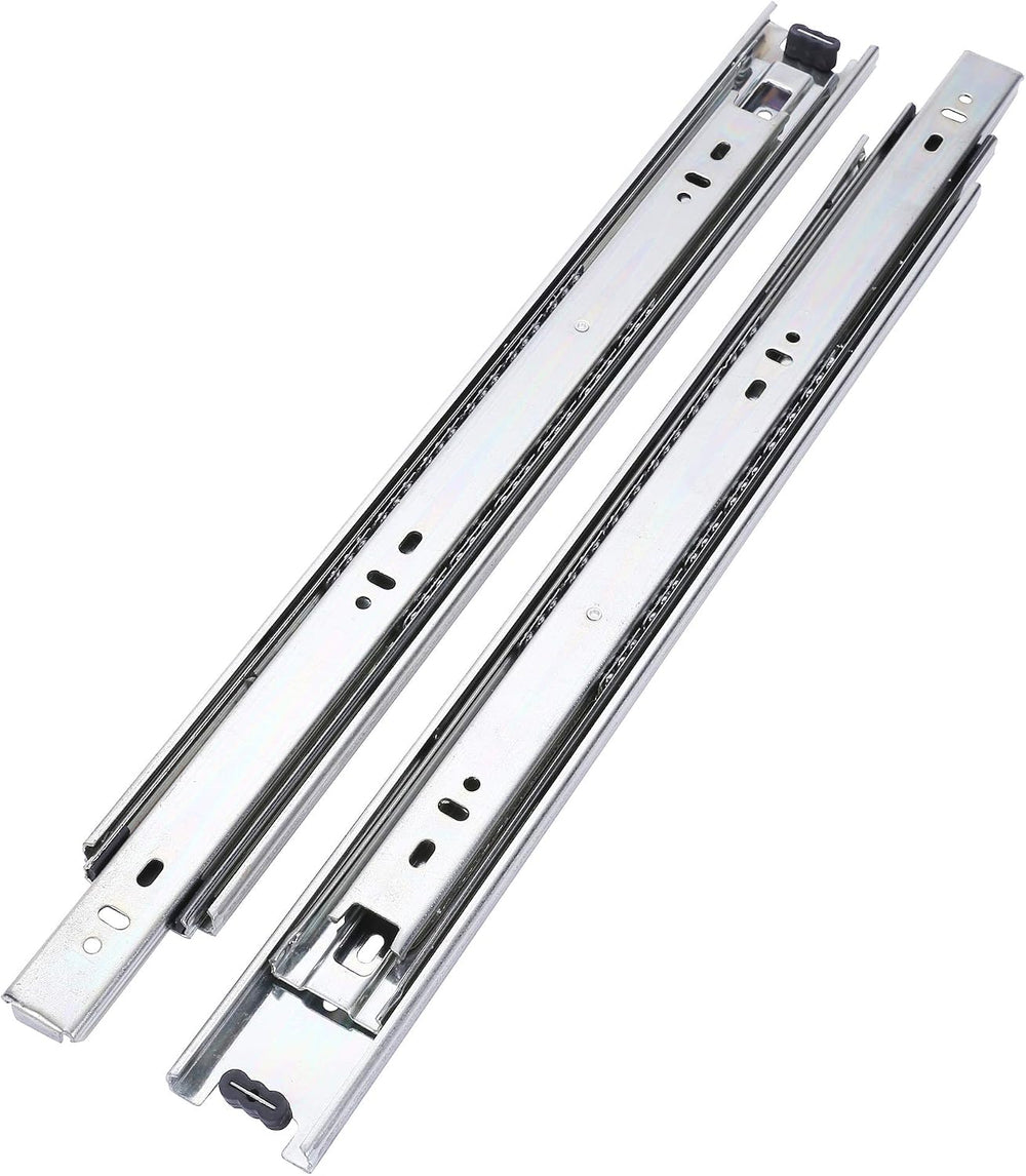 10 Pairs of 14 Inch Hardware 3-Section Full Extension Ball Bearing Side Mount...