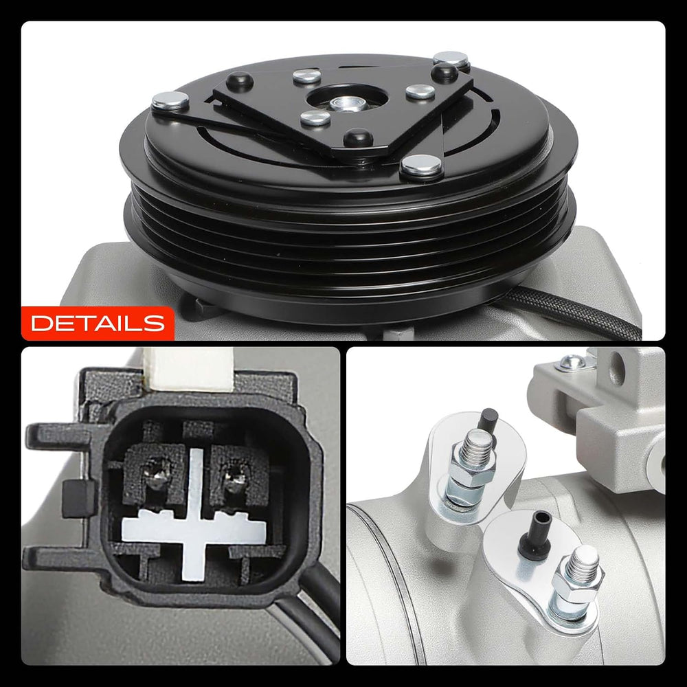 A-Premium Air Conditioner AC Compressor with Clutch