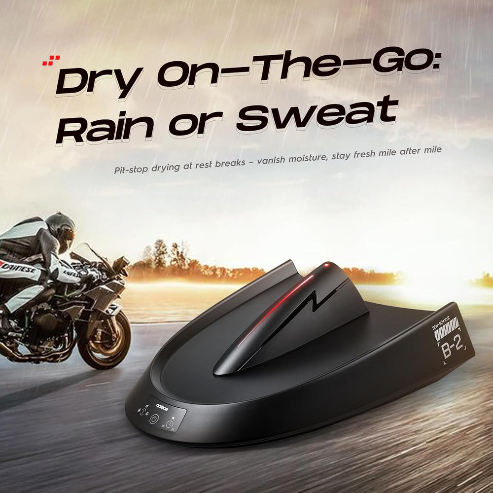 Motorcycle Helmet Dryer & Deodorizer Purification System-Fan Heater