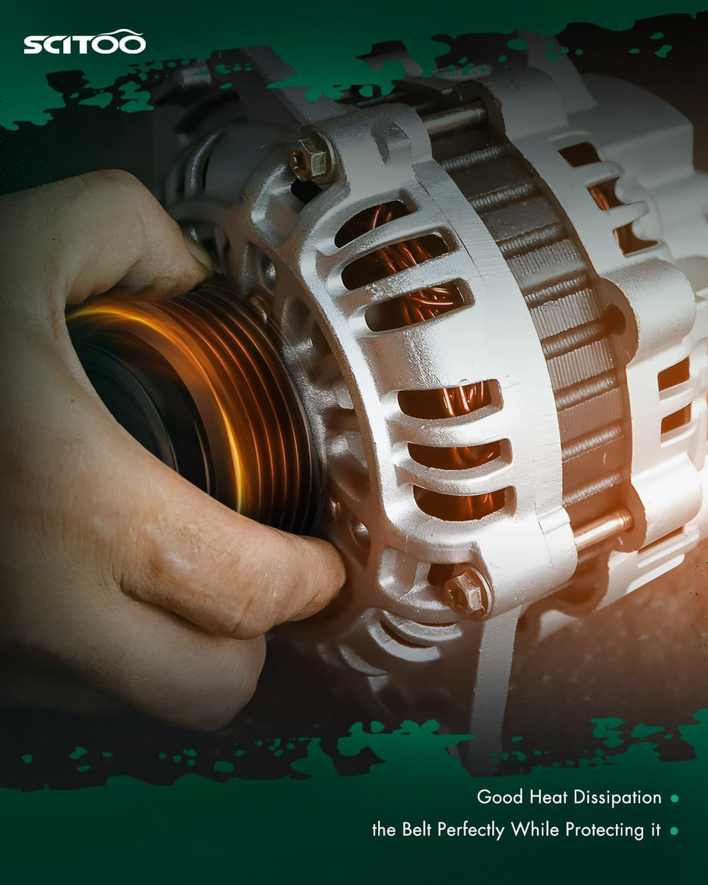 SCITOO 100A New Alternator Fits for Mazda for RX-8 2004-2008 R2 1.3L