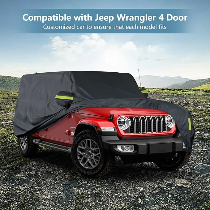 Heavy Duty Waterproof Car Cover Fit