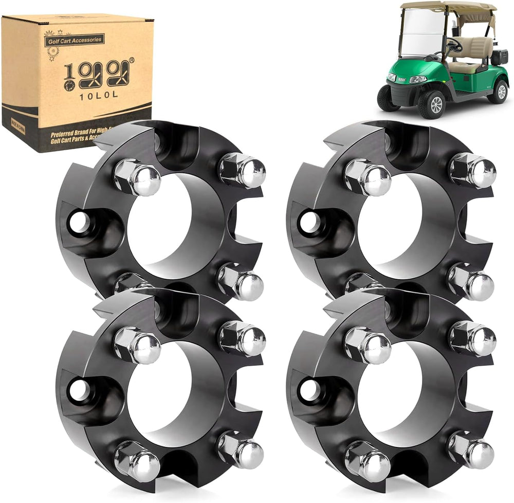 10L0L Golf Cart Wheel Spacers Adapters 2 Inch (4 Pack)