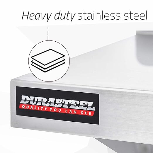 DuraSteel Stainless Steel Wall Shelf