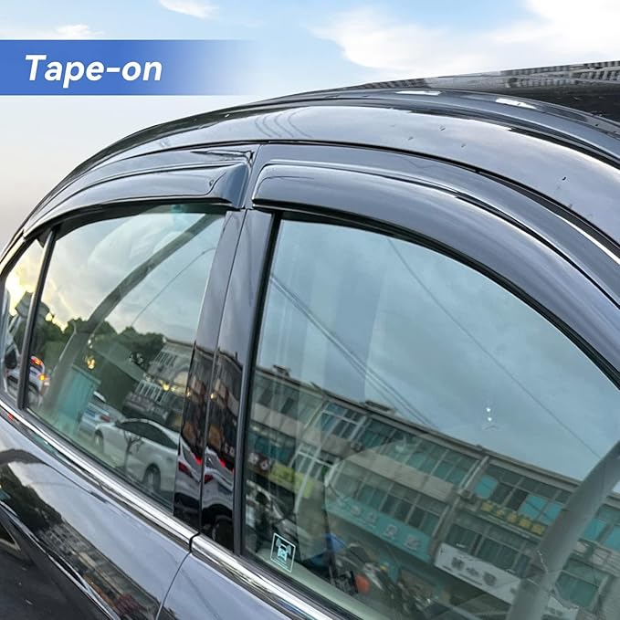 Window Visors Rain Guards for 2007 2008 2009 2010 2011 Toyota Camry,