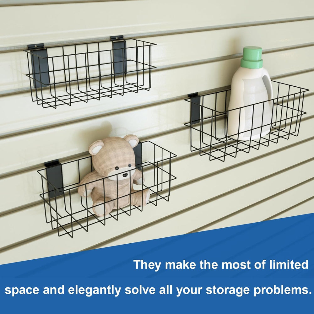 NeatiEase 29 PCS Slatwall Accessories Kit for Garage Rooms Shops Storage, Sla...