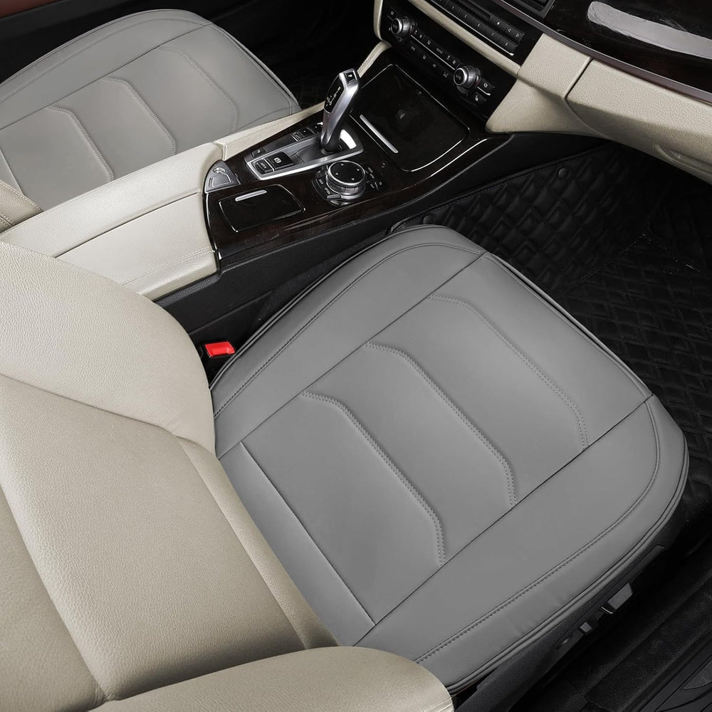 BOPUOVRE Car Seat Cover for Luxury & Comfort PU Leather