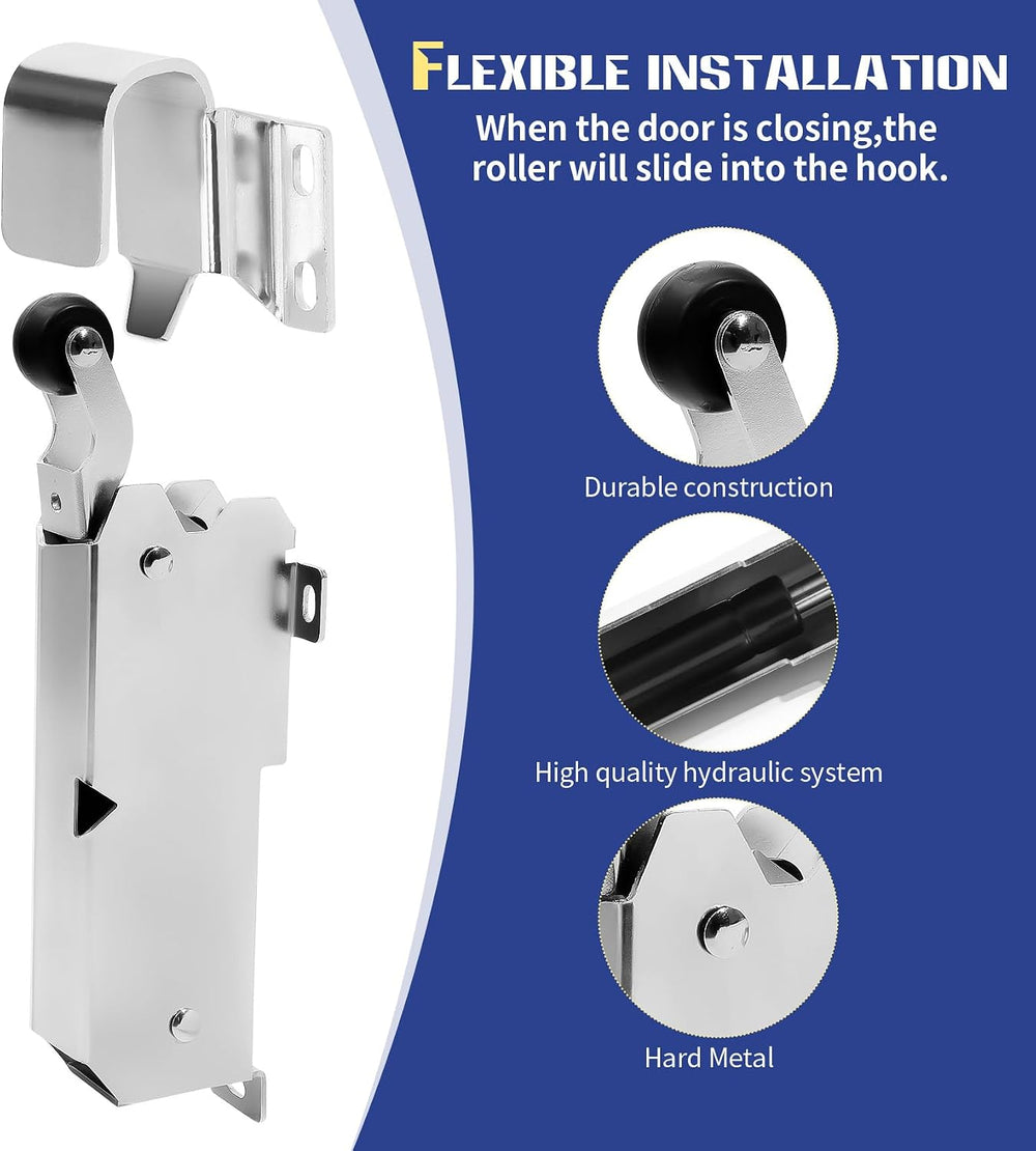Hydraulic Door Closer, Exposed Installation. Door Closer for Heavy Duty Doors...