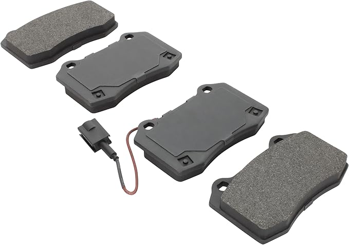 Premium Semi-Metallic Rear Brake Pads Compatible
