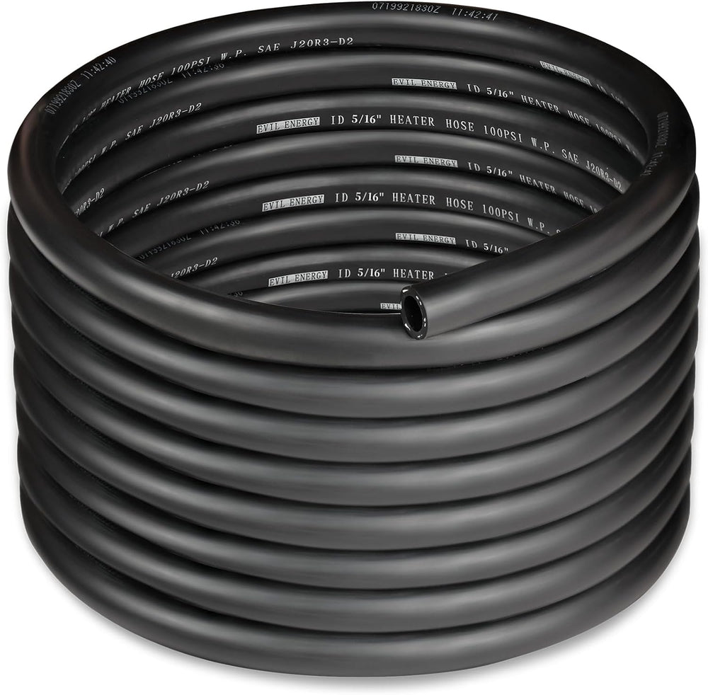 EVIL ENERGY 5/16" Heater Hose Coolant Radiator Straight 100PSI SAE 20R3 ...