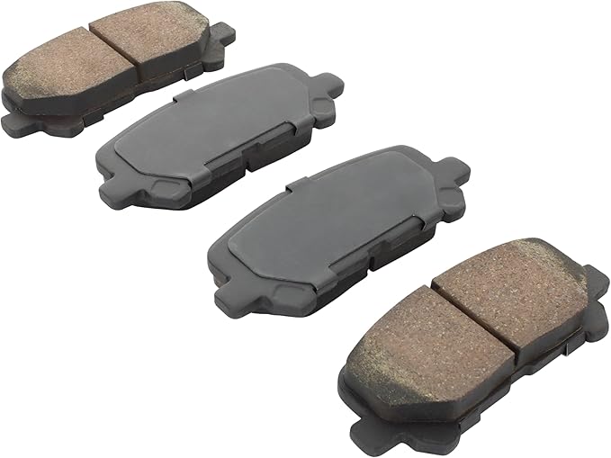 Premium Ceramic Rear Brake Pads Compatible
