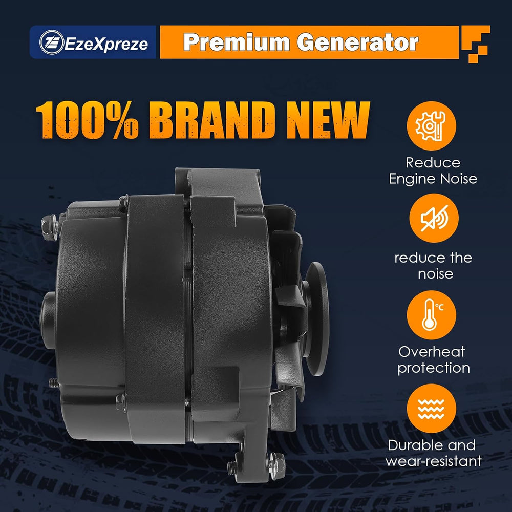 Ezexpreze 120A Upgraded 1 Wire GM Alternator New Self Exciting High Output 10...