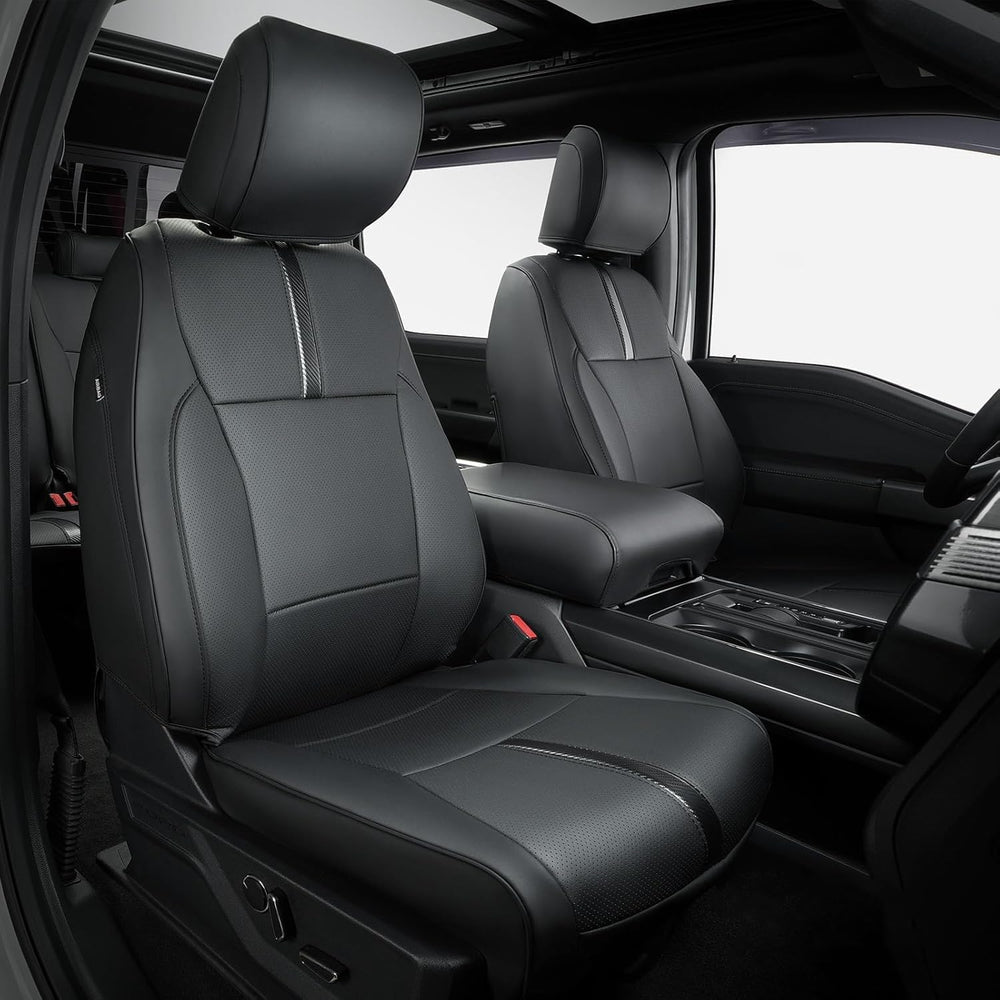 Super Cover® for Ford F150 Seat Covers 2015-2024 2025 2026 Full Set, for F-15...