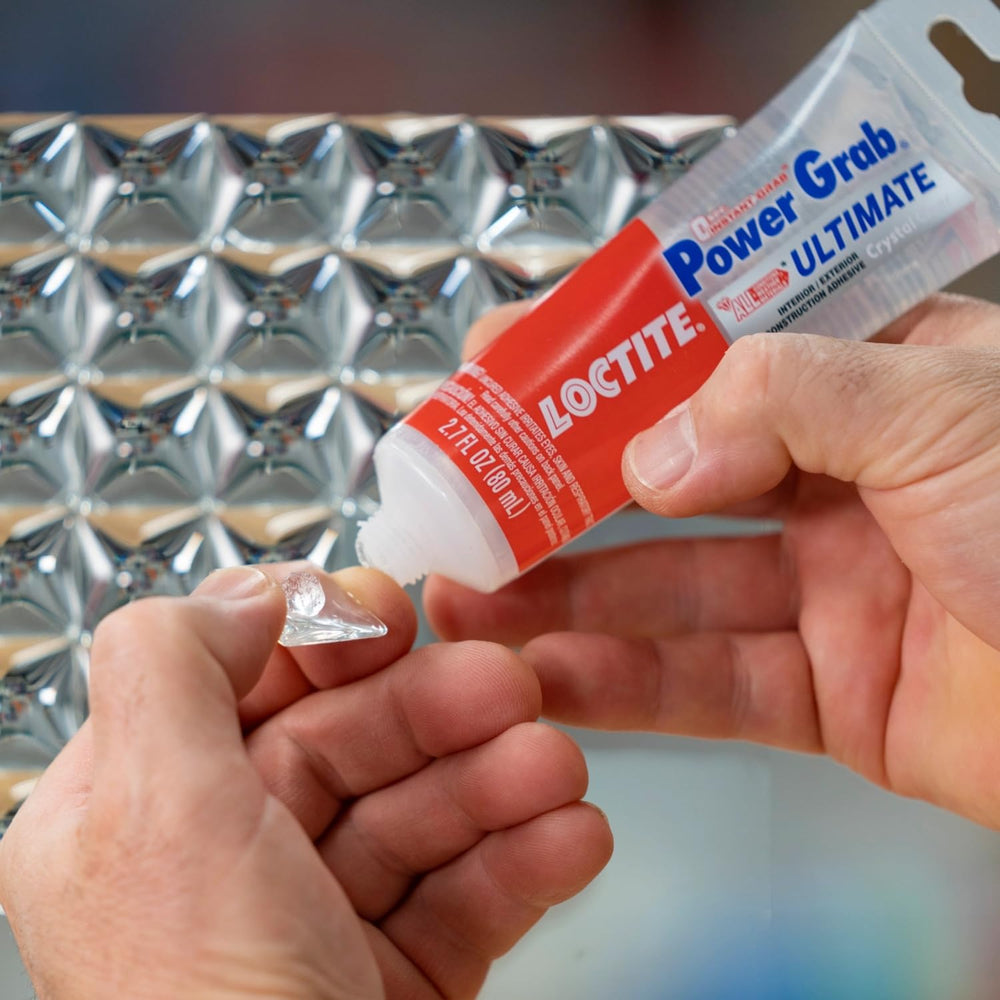 Loctite Power Grab Ultimate Crystal Clear Construction Adhesive, 6 Pack