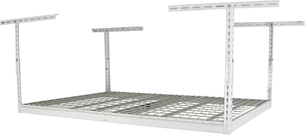 MonsterRax Overhead Garage Storage Racks 4x6, Ceiling Mounted Shelving