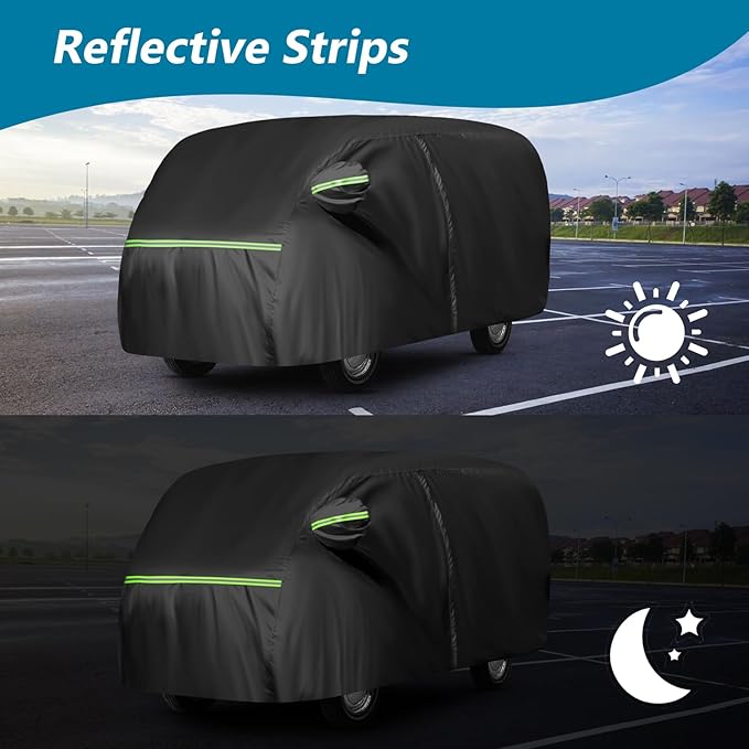 Car Cover for 1950-1992 VW Bus T1 T2 T3, Waterproof 420D Oxford Cloth Cover