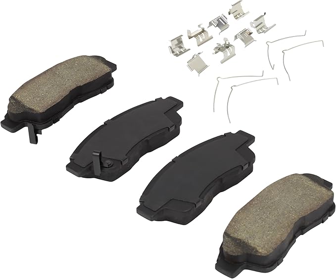 Premium Ceramic Front Brake Pads Compatible