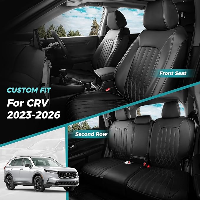 Seat Covers for Honda CRV 2023 2024 2025 2026 EX/EXL/LX/Sport/Touring/Special