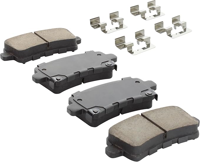 Premium Ceramic Rear Brake Pads Compatible