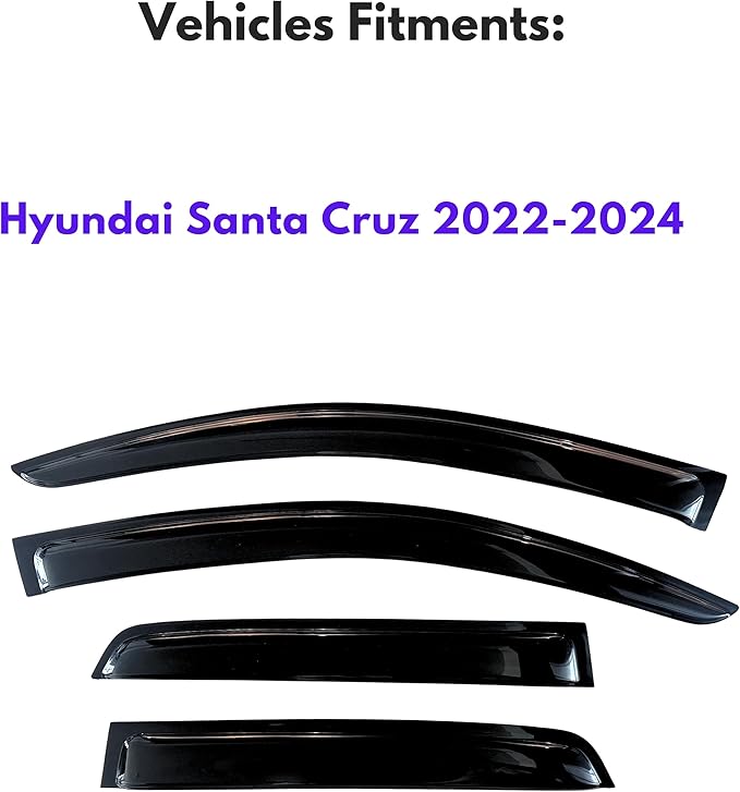 KPY Window Visors Compatible