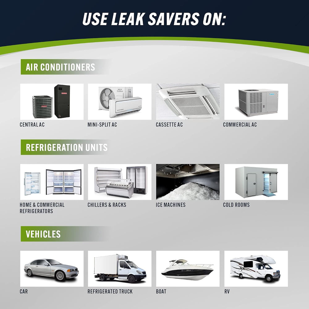 Leak Saver Direct Inject Dry A/C Moisture Remover (No Leak Sealant, Moisture ...