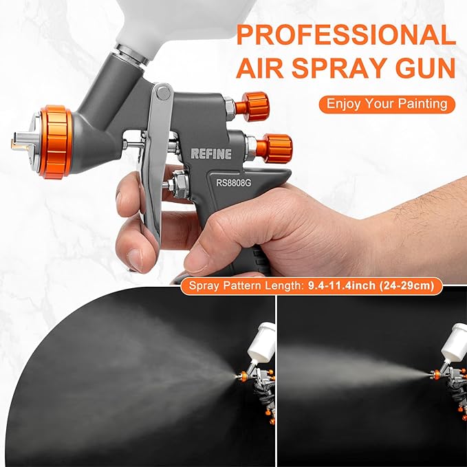 REFINE Air Spray Gun, Auto Paint Gun