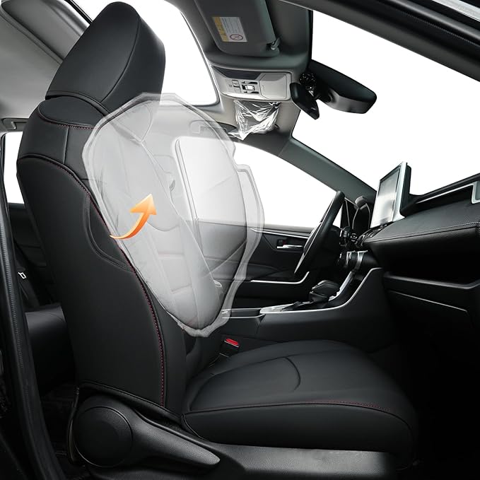 RISINGSTAR Rav4 Seat Covers, fit 2019-2025 Toyota Rav4 XLE LE XLE Premium