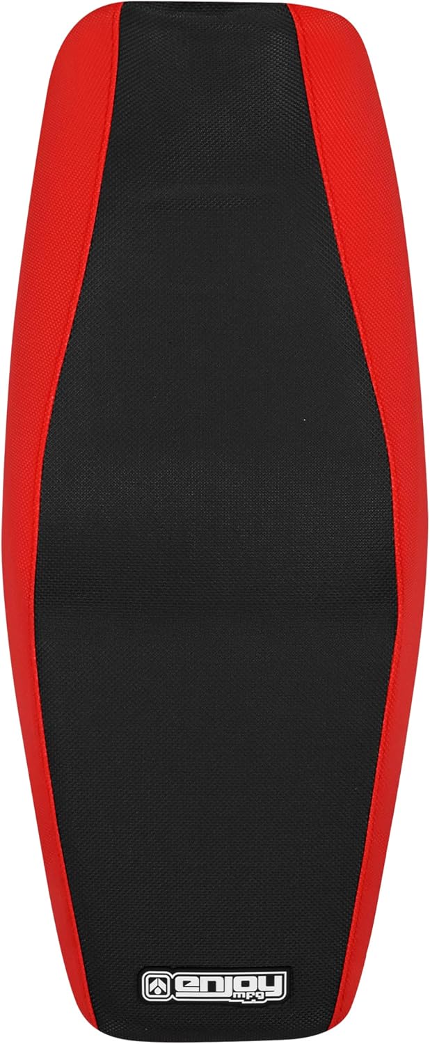 Enjoy Mfg Seat Cover - Compatible with Honda 2023-2025 XR 150L_#544 (Red Side...