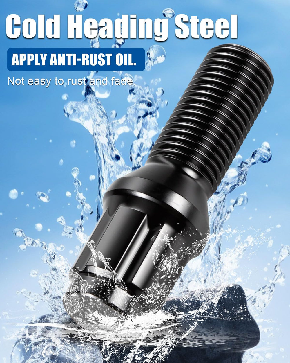 GAsupply M14x1.25 Lug Bolts 28mm Shank fits for BMW i3, i4, i5, i7, i8, ix, M...