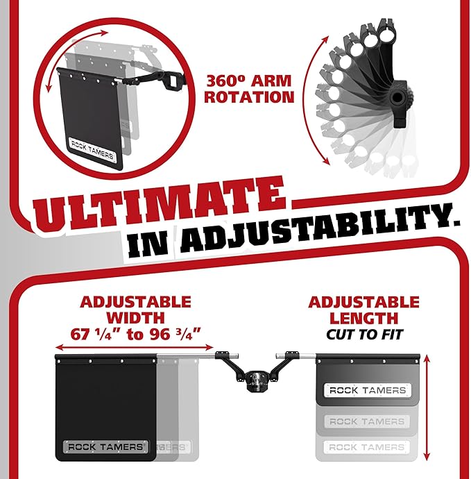 Rock Tamers 3" Official Mudflap System 00112