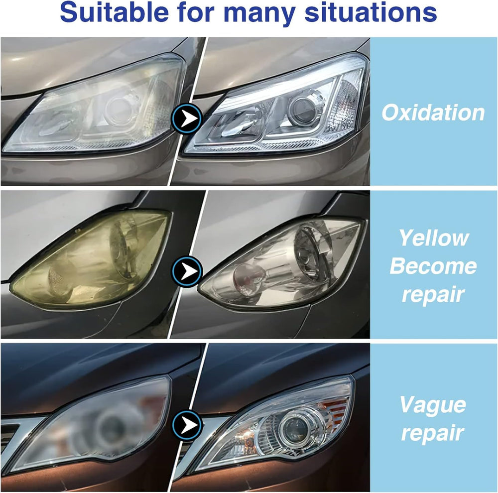 ROYWOO 1600g Car Headlight Restoration Liquid，Auto Headlight Scratch Restorin...