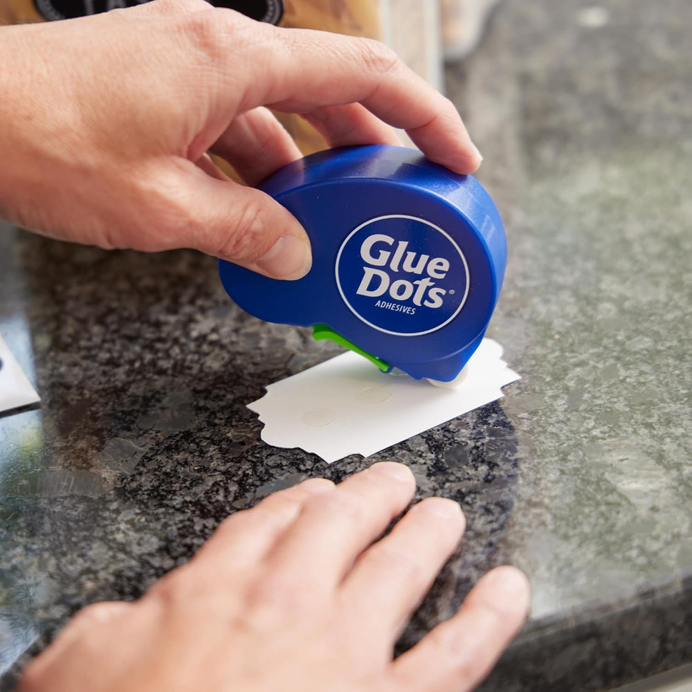 Glue Dots, Dispenser for everyday uses, 6-pack, 750 total dots, 3/8", .3...