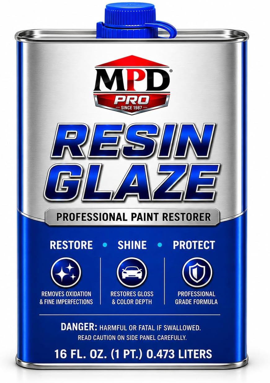MPD Pro Automobile Resin Glaze Cleaner & Polish - 16oz - Paint Restoratio...