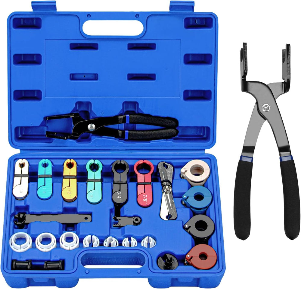 Master Quick Disconnect Tool Kit with Fuel and AC Disconnect Pliers Fuel Line...