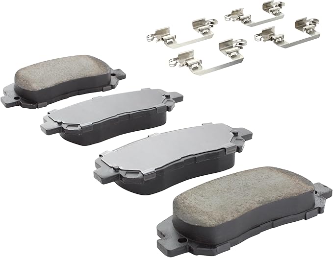 Premium Ceramic Front Brake Pads Compatible