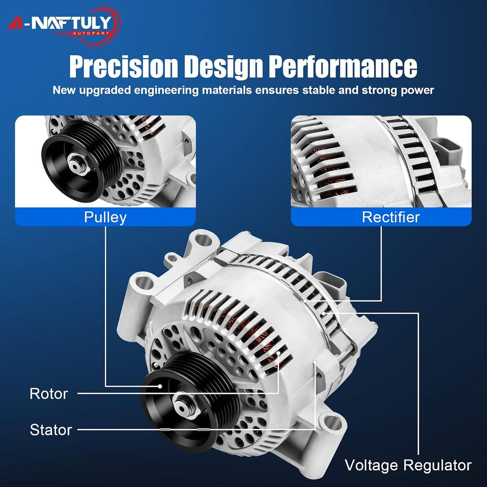 Alternator Replacement for Ford Ranger F150 E150 Explorer Escort Aerostar Bro...