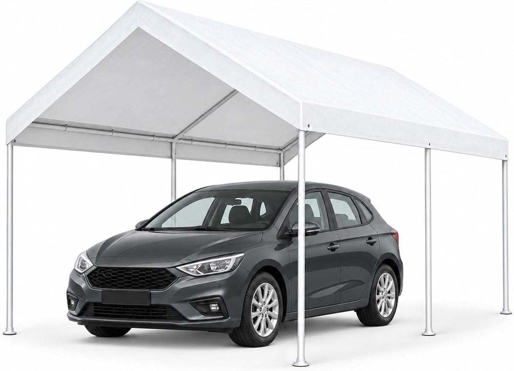 Caravan Canopy Domain Pro 150 10' x 15' Carport Shelter, White