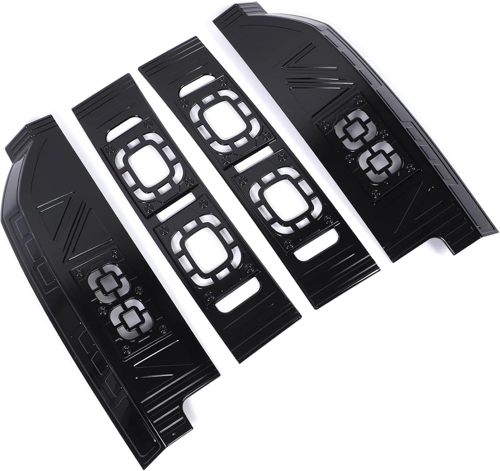 4PCS Tail Light Cover Kit Compatible with Land Rover Defender 90 110 130 2020...
