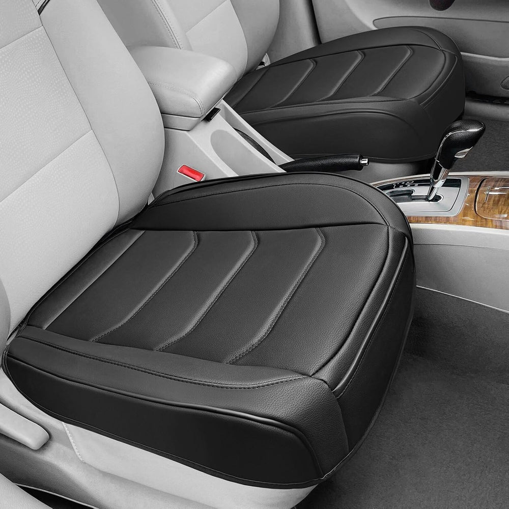 BOPUOVRE Car Seat Cover for Luxury & Comfort PU Leather