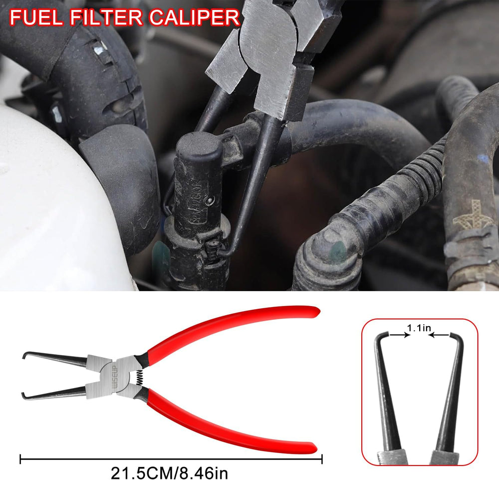 WISEUP 8-Piece Fuel Line Disconnect Tool Set
